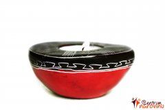 Candleholder on a tealight red