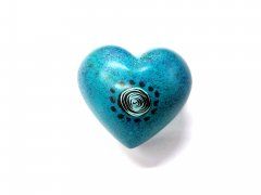 Blue heart (spiral)