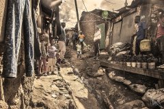Nairobi: slum Kibera