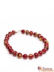 Necklace red-yellow