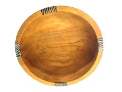  Large wooden bowl